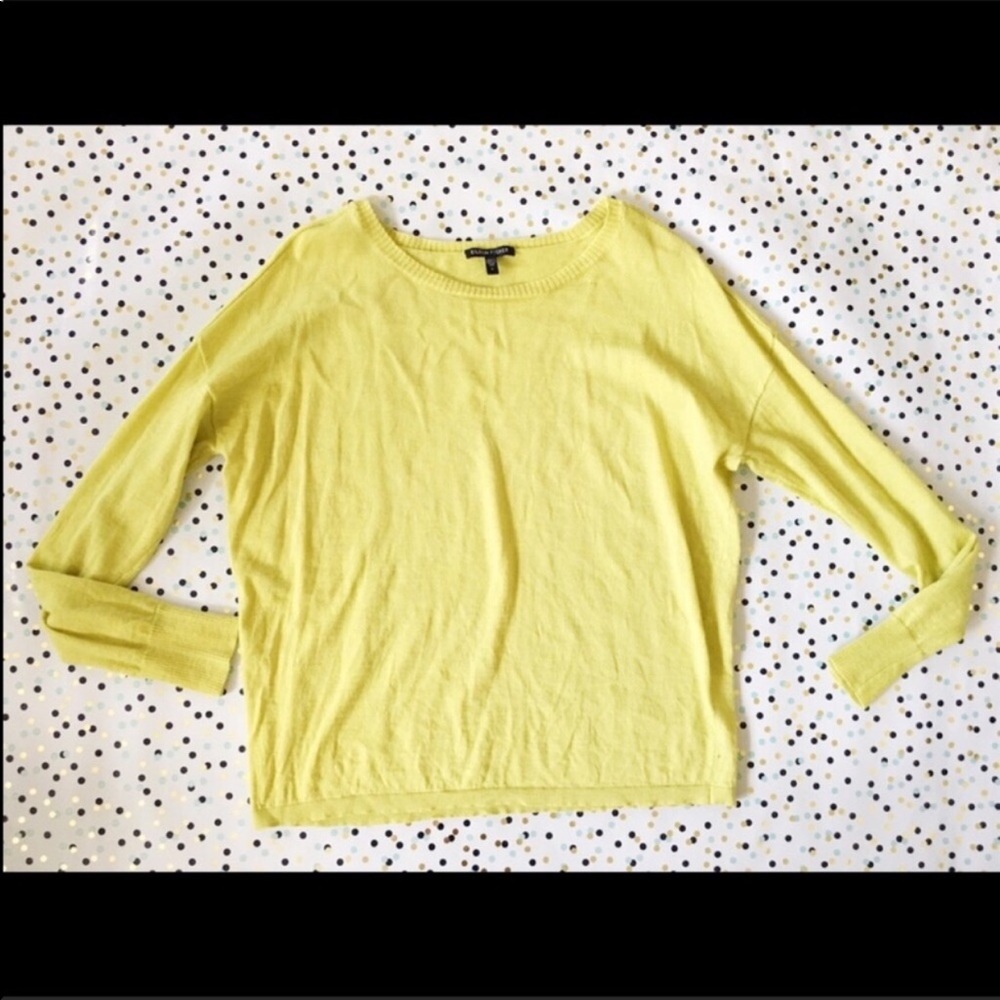 Eileen Fisher 100% Wool Light Crewneck Sweater